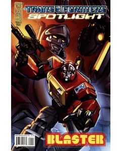 Transformers Spotlight Blaster (2008) #   1 Cover A (9.0-NM)