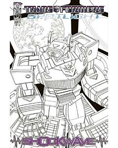 Transformers Spotlight Shockwave (2006) #   1 Retailer Incentive Cover A (9.2-NM)