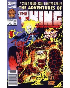 Adventures of the Thing (1992) #   2 (5.0-VGF) Manufacture error - only one staple