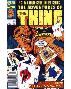 Adventures of the Thing (1992) #   3 (5.0-VGF) Water damage