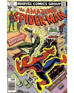 Amazing Spider-Man (1963) # 168 (5.0-VGF) Will-O'-the-Wisp