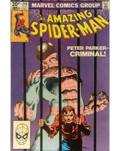 Amazing Spider-Man (1963) # 219 UK Price (7.0-FVF) Frank Miller cover