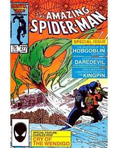 Amazing Spider-Man (1963) # 277 (7.0-FVF) Daredevil