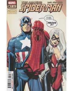 Amazing Spider-Man (2018) # 87 (9.2-NM) Capt. America, Black Cat