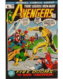 Avengers (1963) # 101 UK Price (3.0-GVG)