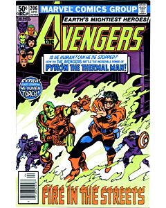 Avengers (1963) # 206 Newsstand (7.0-FVF) Human Torch, Gene Colan art