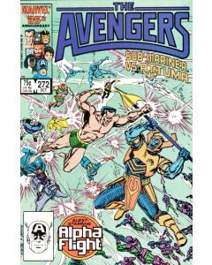 Avengers (1963) # 272 (8.0-VF) Alpha Flight, Namor vs Attuma