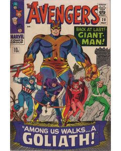 Avengers (1963) #  28 UK Price (1.0-FR) 1st app. The Collector