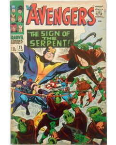 Avengers (1963) #  32 UK Price (3.0-GVG)1st Bill Foster (Black Goliath)
