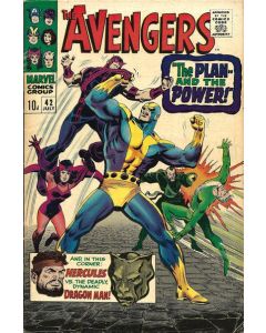 Avengers (1963) #  42 UK Price (3.5-VG-)