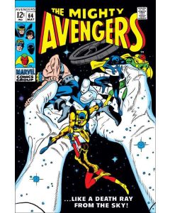 Avengers (1963) #  64 (3.0-GVG) Egghead, 1st Baney Barton, Spine Split