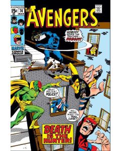 Avengers (1963) #  74 (3.0-GVG) Staple rust, rust migration