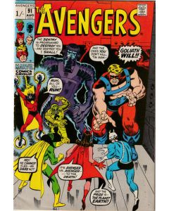 Avengers (1963) #  91 UK Price (4.0-VG) Captain Marvel