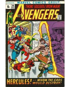 Avengers (1963) #  99 UK Price (4.0-VG) Hercules