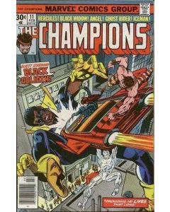 Champions (1975) #  11 (6.0-FN) Black Goliath, Hawkeye