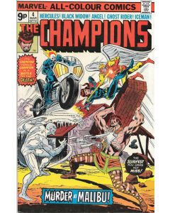 Champions (1975) #   4 UK Price (7.0-FVF) 