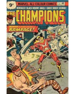 Champions (1975) #   5 UK Price (6.0-FN) Rampage