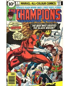 Champions (1975) #   7 UK Price (6.0-FN) Griffin, 1st app. Darkstar