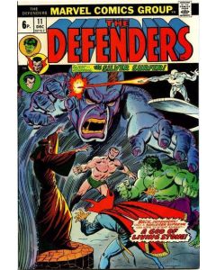 Defenders (1972) #  11 UK Price (6.0-FN) Silver Surfer