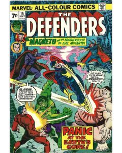 Defenders (1972) #  15 UK Price (6.0-FN) Magneto & The Brotherhood