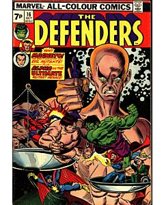 Defenders (1972) #  16 UK Price (5.0-VGF) Magneto, Professor Xavier