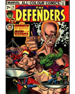 Defenders (1972) #  16 UK Price (7.0-FVF) Magneto