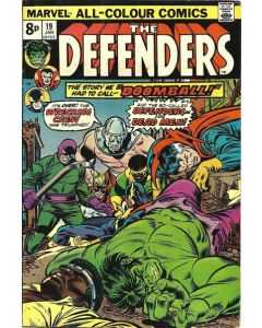 Defenders (1972) #  19 UK Price (7.0-FVF) Wrecking Crew, Luke Cage, With MVS
