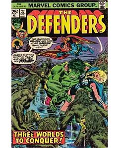 Defenders (1972) #  27 (3.0-GVG)