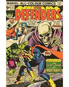 Defenders (1972) #  32 UK Price (5.5-FN-) 1st Ruby Thursday