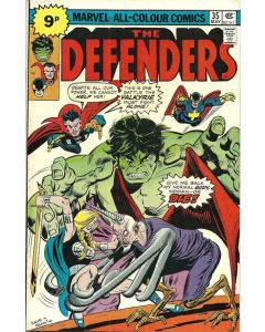 Defenders (1972) #  35 UK Price (7.0-FVF)