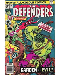 Defenders (1972) #  36 UK Price (6.0-FN) Plantman, (NEW) Red Guardian