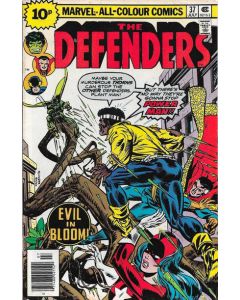Defenders (1972) #  37 UK Price (6.0-FN) Plantman, (NEW) Red Guardian, Luke Cage