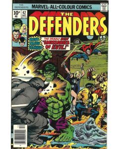 Defenders (1972) #  42 UK Price (7.0-FVF) Luke Cage, New Emissaries of Evil
