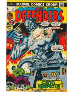 Defenders (1972) #   5 UK Price (4.5-VG+) Omegatron