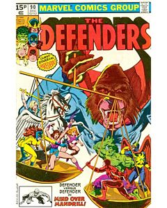 Defenders (1972) #  90 UK Price (5.0-VGF)