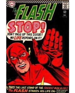 Flash (1959) # 163 (4.5-VG+) Lower staple detached in centerfold