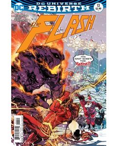 Flash (2016) #  13 Cover A (8.0-VF) Christmas issue