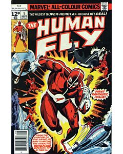 Human Fly (1977) #   1 UK Price (5.0-VGF) Spider-Man