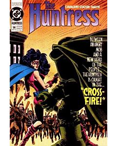 Huntress (1989) #  14 Price tag on cover (5.0-VGF)
