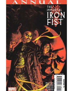 Immortal Iron Fist (2006) Annual # 1 (8.0-VF) Brereton cover