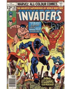 Invaders (1975) #  20 UK Price (6.0-FN) 1st Union Jack II