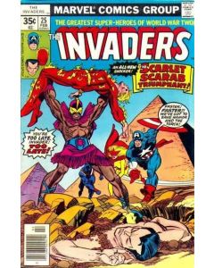 Invaders (1975) #  25 (4.5-VG+) Scarlet Scarab