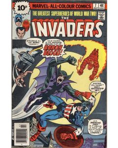 Invaders (1975) #   7 UK Price (3.0-GVG) 1st Baron Blood, 1st Spitfire, 1st Union Jack