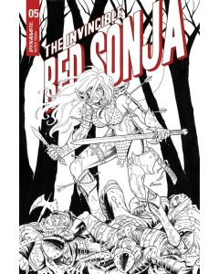 Invincible Red Sonja (2021) #   5 Cover G (8.0-VF) 1:15