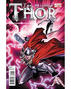 Mighty Thor (2011) #   1 Cover A (7.0-FVF) Silver Surfer