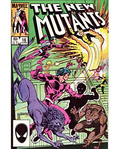 New Mutants (1983) #  16 (7.0-FVF) 1st Helions & Warpath