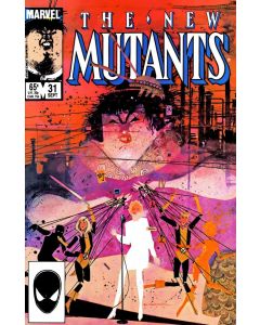 New Mutants (1983) #  31 (7.0-FVF) Sienkiewicz