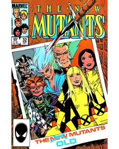 New Mutants (1983) #  32 (8.0-VF)