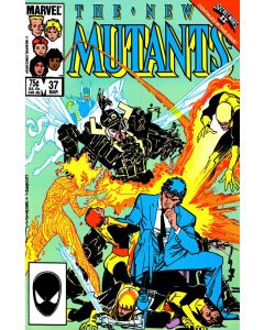 New Mutants (1983) #  37 (7.0-FVF) Secret Wars II Tie-In