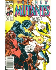 New Mutants (1983) #  53 Newsstand (6.0-FN) Rick Leonardi cover